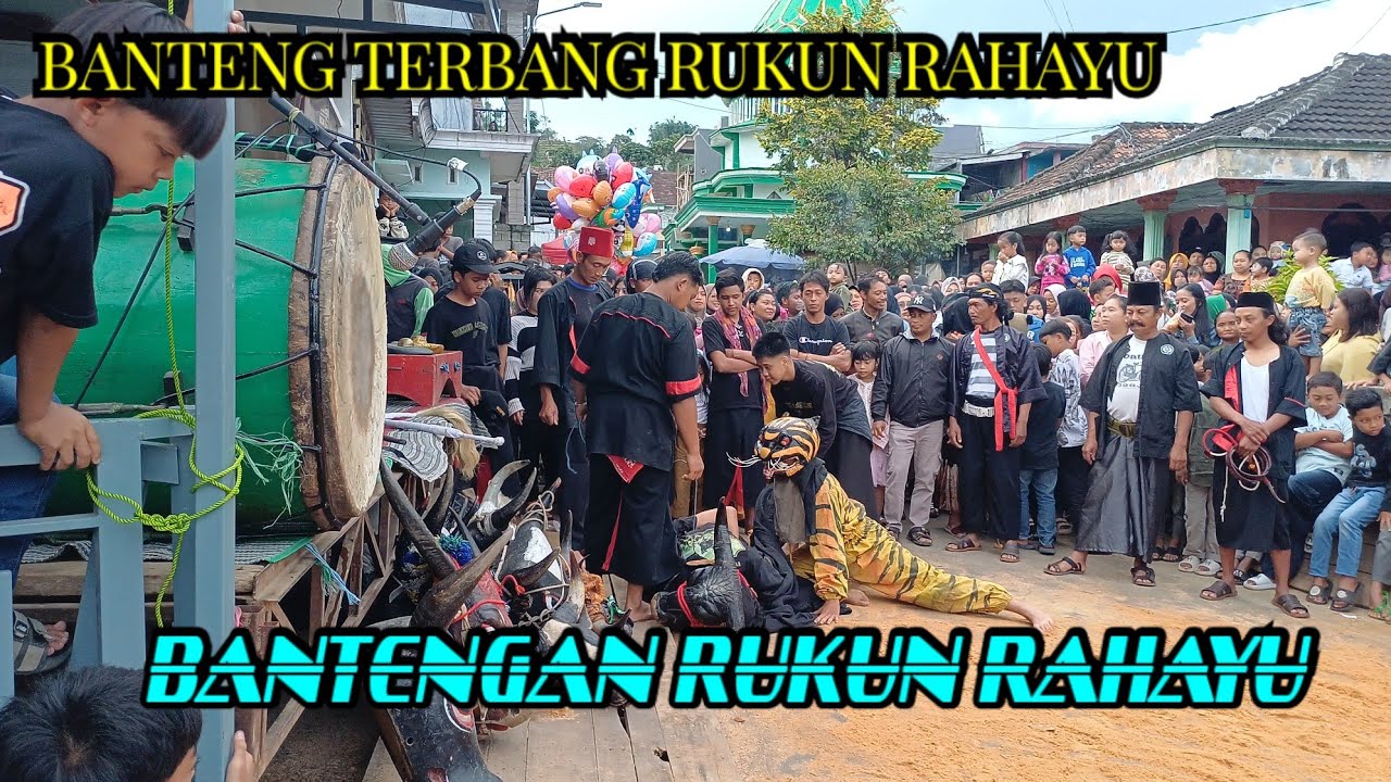 🔴BANTENGAN RUKUN SANTOSO feat RUKUN RAHAYU,SATRIO JOYO MULYO LIVE DESA NGABAB
