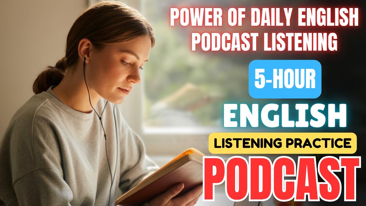 5+ Hours English Podcast For Listening Practice || Advanced English Listening Practice (B2-C1)
