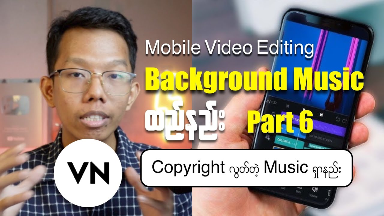 How to add background music in Mobile Video Editing Part 6