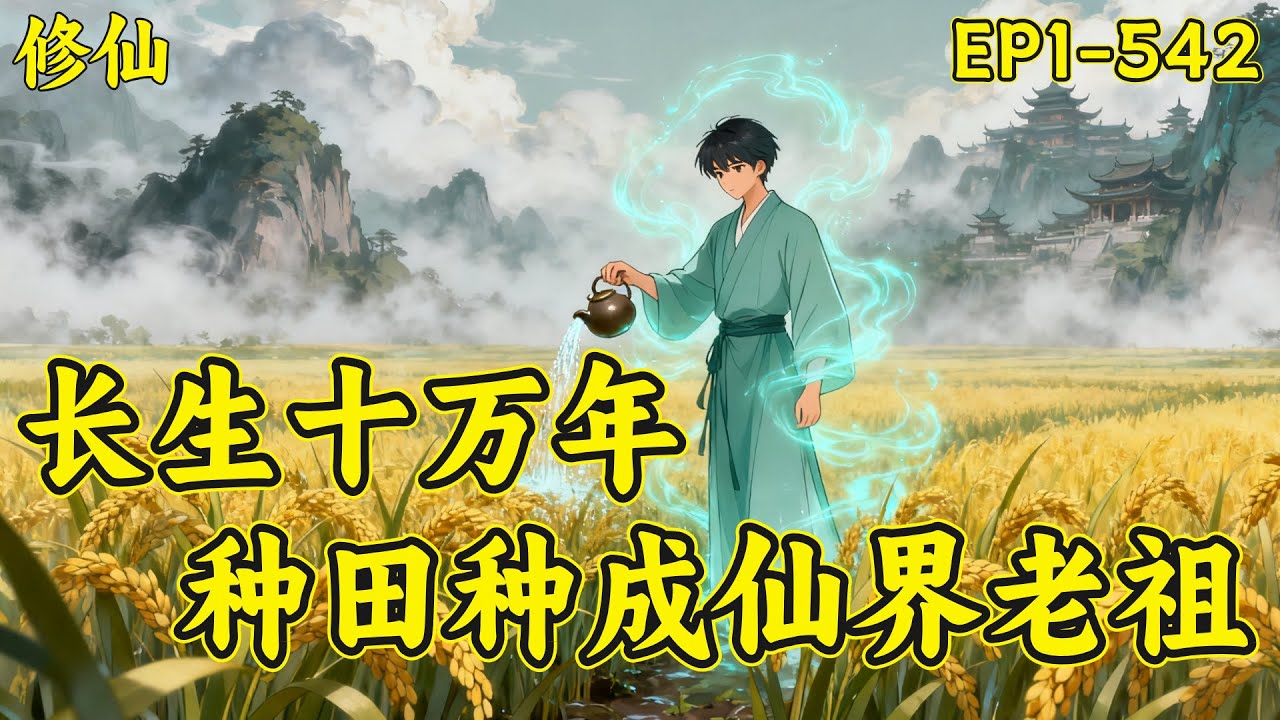 P1【长生十万年，种田种成仙界老祖】（EP1-542）徐长青觉醒神农系统，凭种田收割灵植获寿命、提功法。面对同门争抢、魔道作乱，他一心守灵田，低调种田...