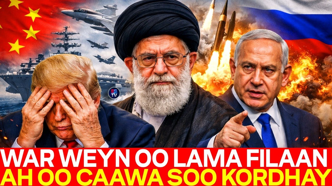 WAR WEYN DAGAALKA MAREYKANKA | IRAN XOG HALIS OO HADA TAAGAN