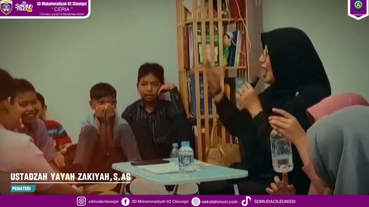 ✨Kaling (Kajian Keliling) Kelas 4BTema: Akhlak Baik, Hati Tenang✨