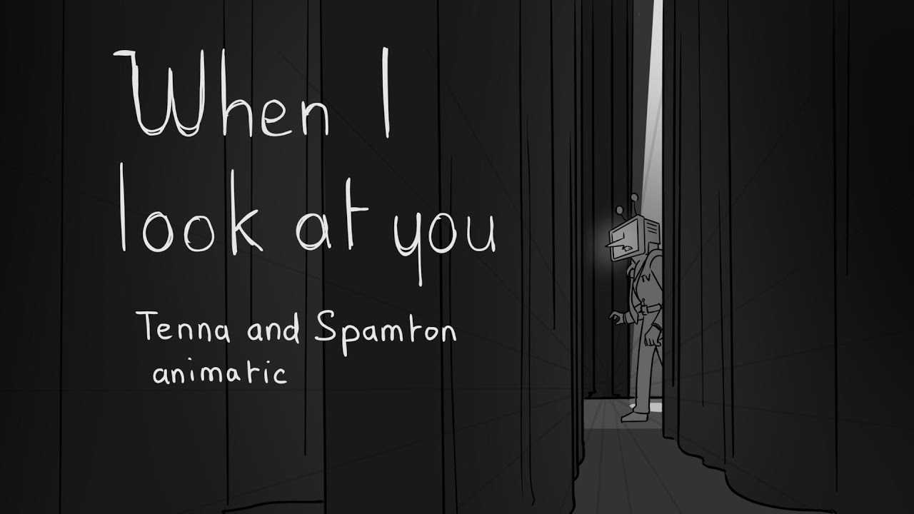 When I look at you - Tenna and Spamton animatic (Deltarune)