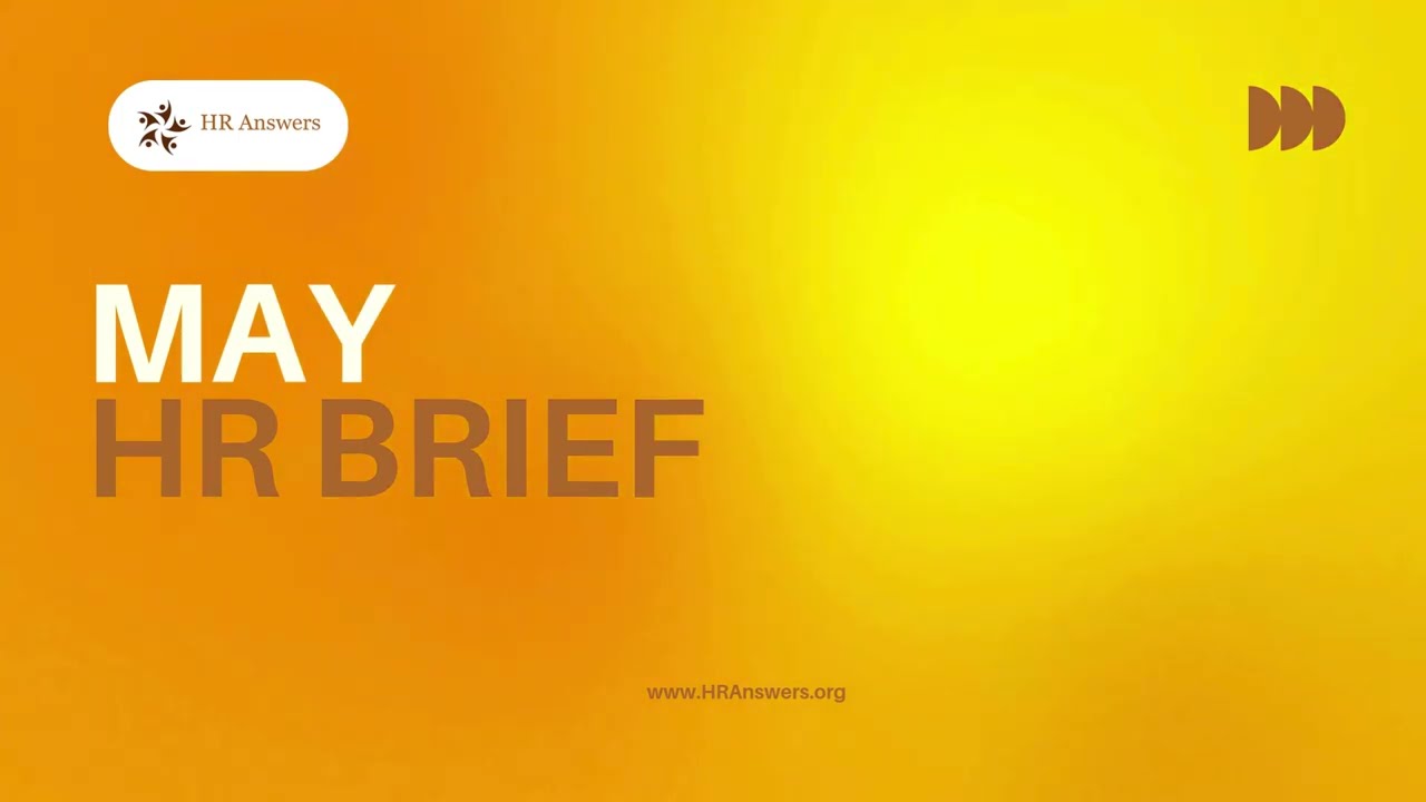 HRAnswers.org - May HR Brief | Standardized Raises in 2026 + RxDC Reporting Deadline