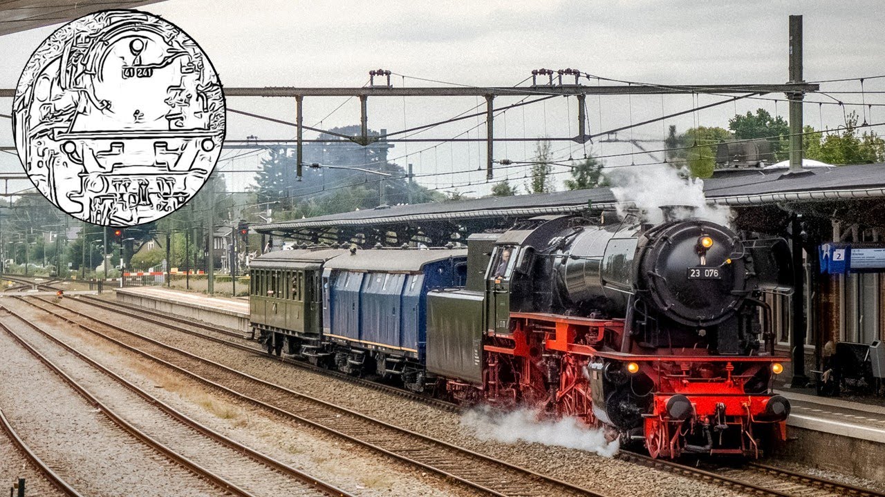 Een bijzondere terugrit voor de 23 076 - Raildag Zutphen 2025 | VSM