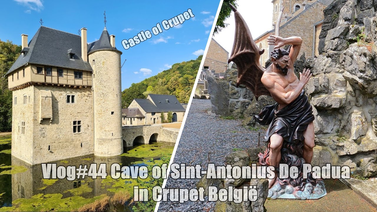 Cave of Saint-Antonius De Padua in Crupet Belgi&euml; and the castle. #44