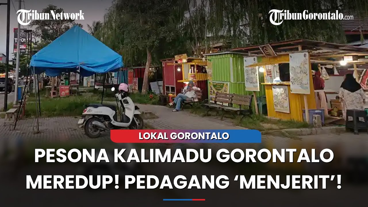 Dulu Ramai Tiap Malam, Kini Pedagang Kalimadu Kota Gorontalo Keluhkan Sepi Pengunjung