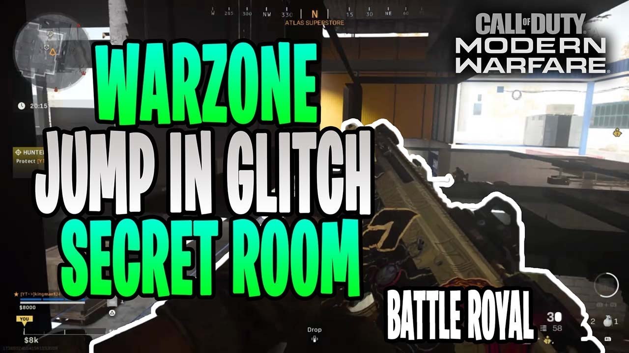 COD MW: *Battle Royal* Jump In Secret Room GODMODE Glitch Solo On WARZONE Easy Kills (A.P 1.17)