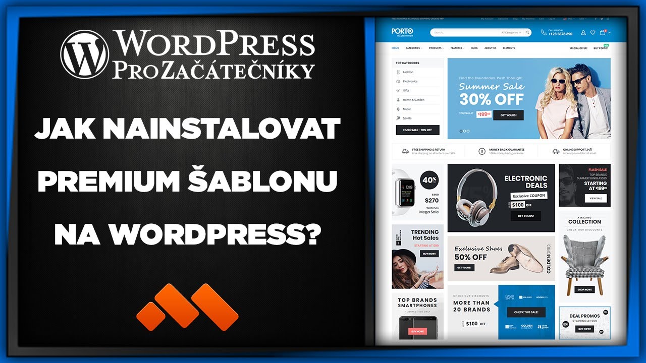 Jak Nainstalovat Placenou Šablonu na WordPress? - Jak na WordPress Pro Začátečníky?