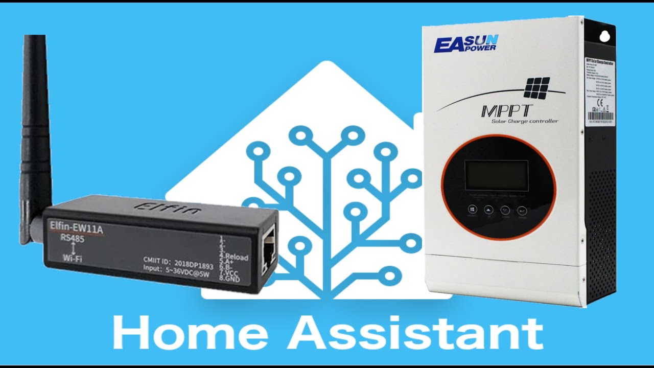 MPPT EASUN 4880 ELFIN HOME ASSISTANT