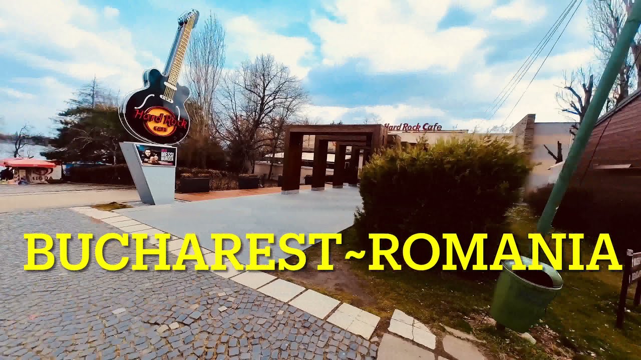 Hard Rock Cafe in Bucharest, Romania 4K