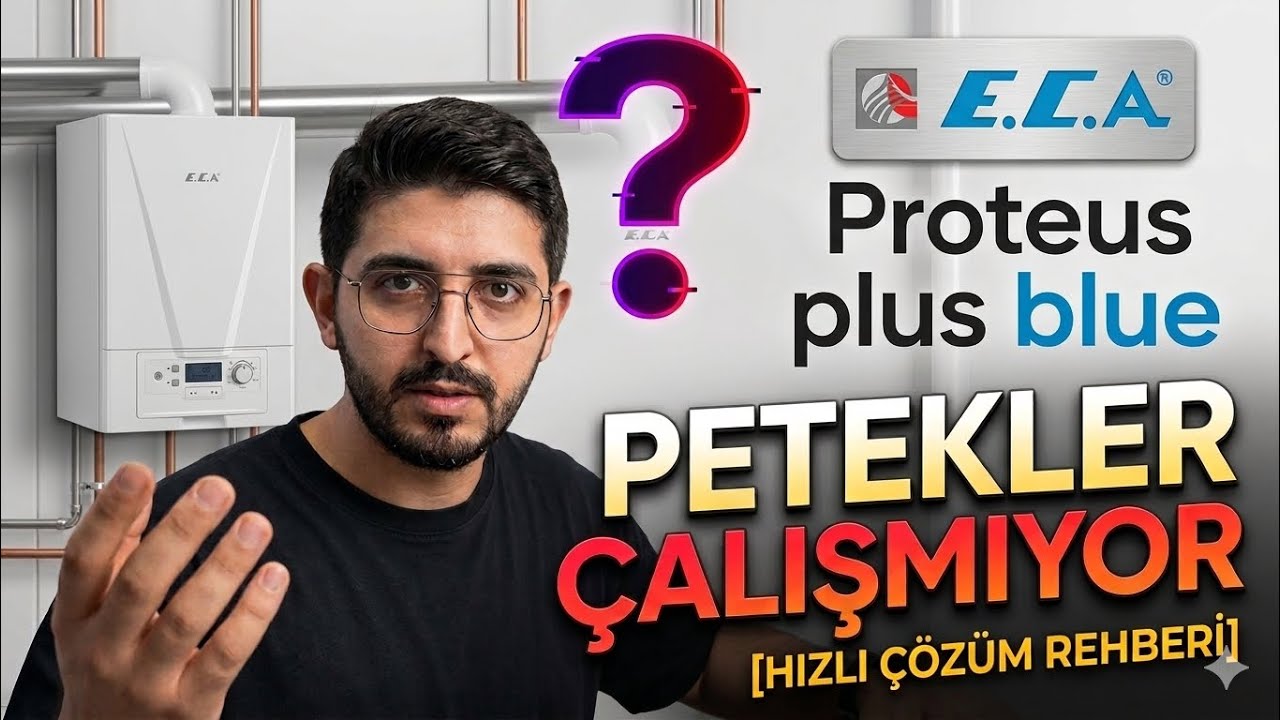 ECA KOMBİ PETEKLER ISINMIYOR ? KESİN ÇÖZÜM ! 2025