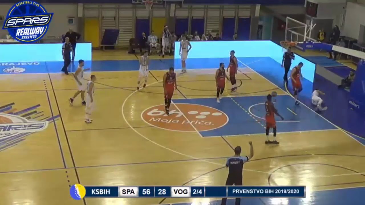 Kenan Kamenjas poster dunk on Vogosca - Bosnian League