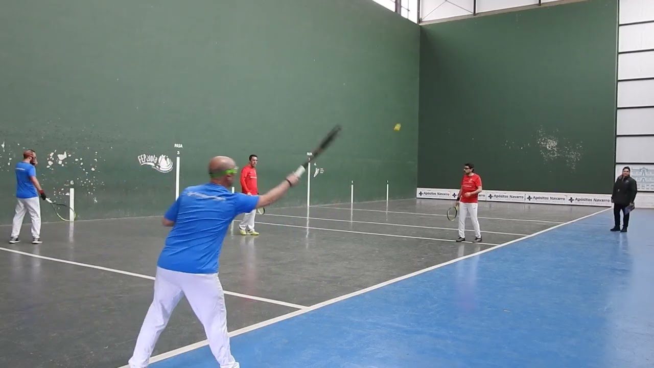 Frontenis  Valencia  liga  DH  Cheste B-Cuart  P.  B(7-3-26) Jorge- Huevo   1er set