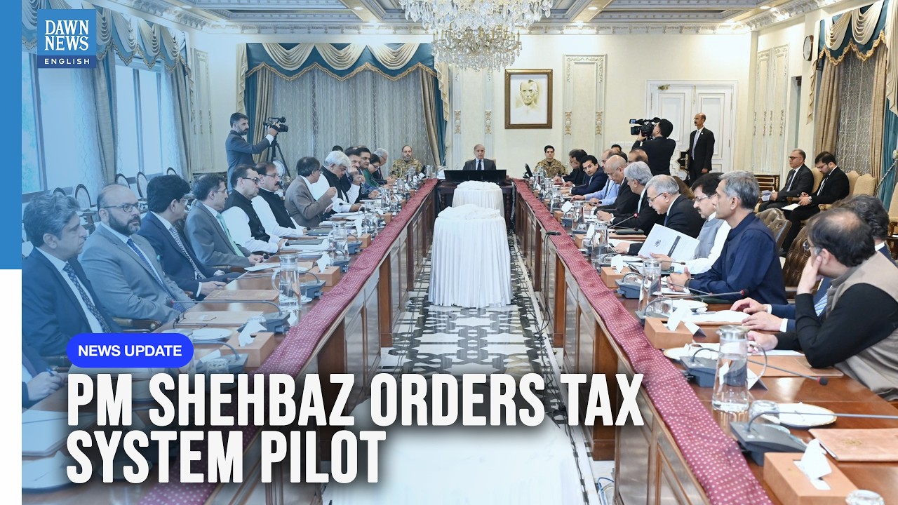 PM Shehbaz Orders Pilot Launch of Automated Tax System in Islamabad | Dawn News English