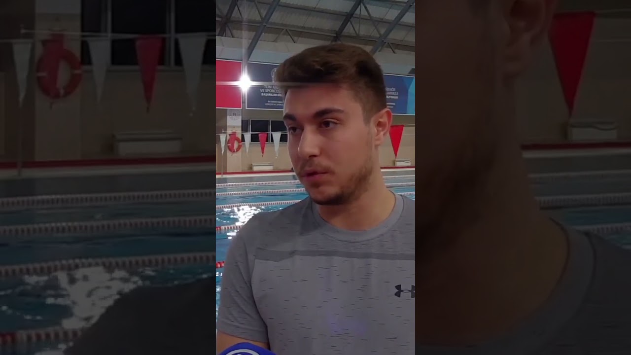 Türkiye şampiyonu yüzücü Recep Hazar Kirez, yeni madalyalar için kulaç atıyor
