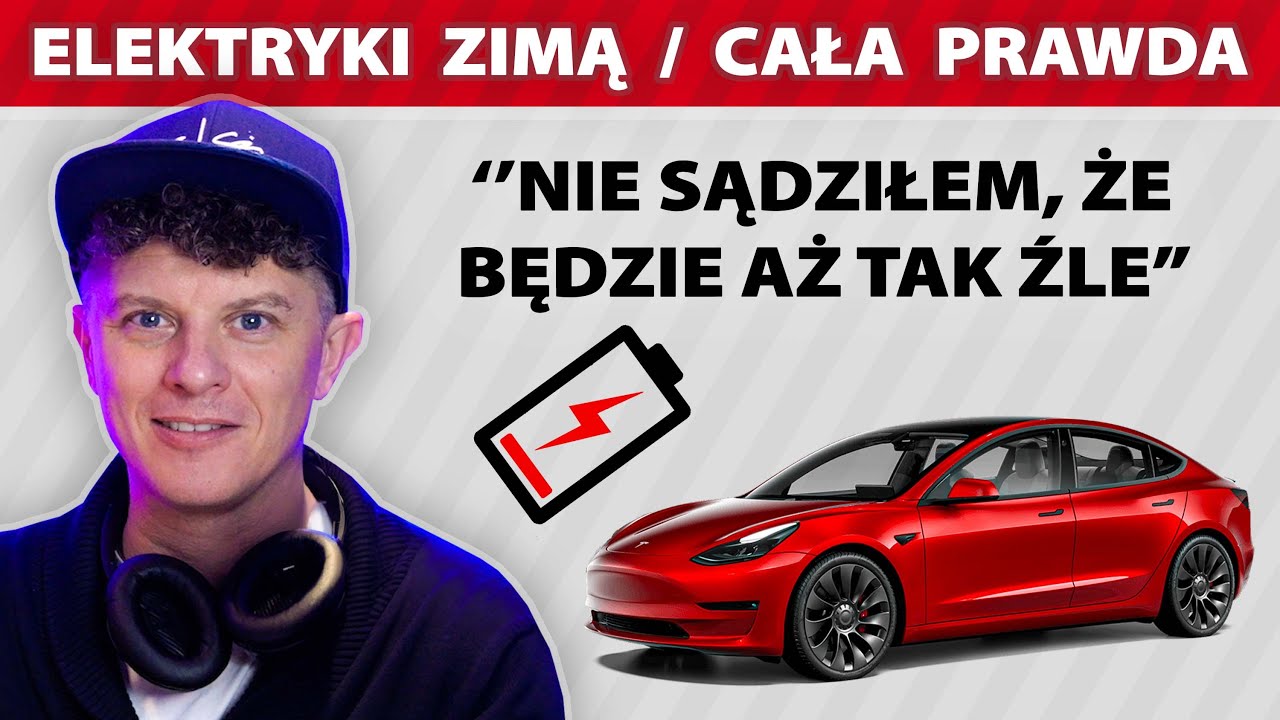Elektryk zimą? Mamy masę danych (jest źle)