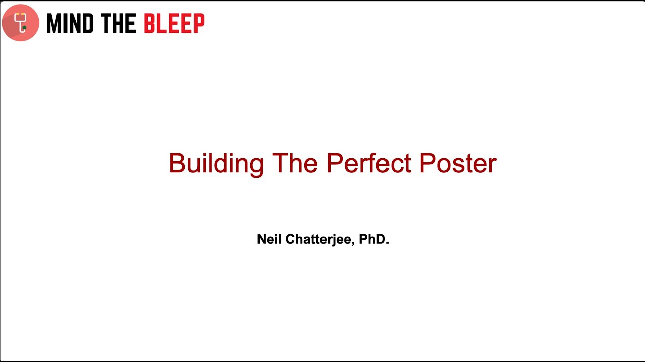 Building The Perfect Poster