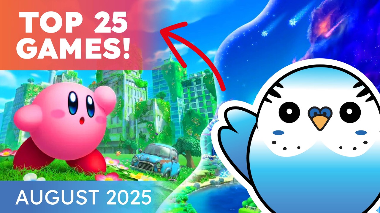Top 25 New Games to Pick Up in August 2025