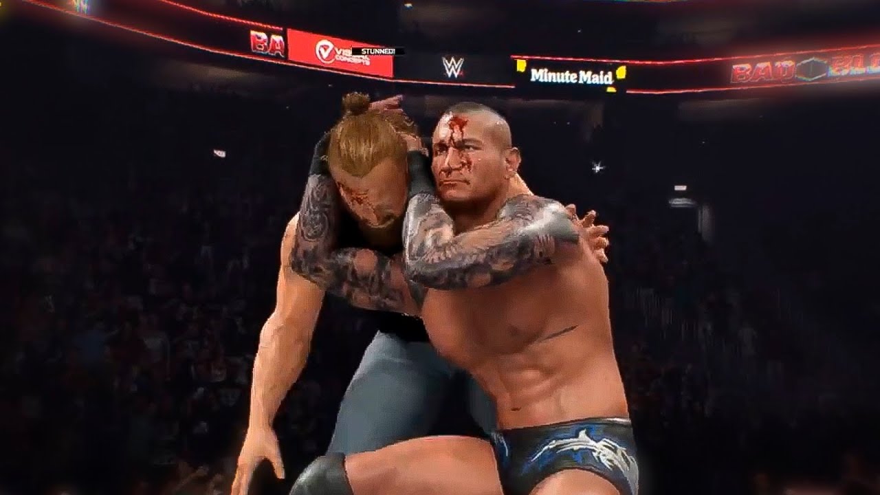 Рэнди Ортон против Брока Леснара | WWE 2K25