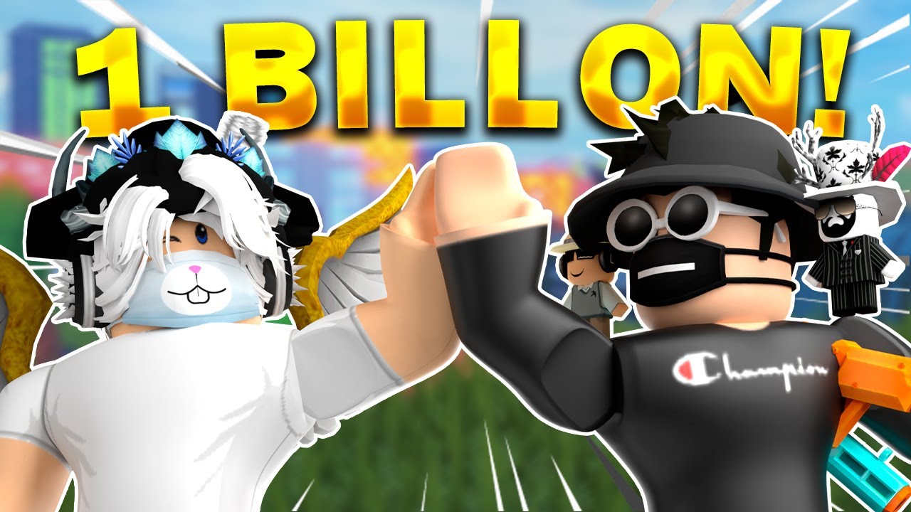 😱JUEGO CON EL *SEGUNDO EN LLEGAR AL BILLON* EN JAILBREAK!