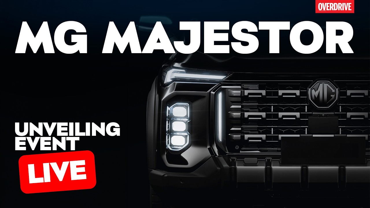 LIVE: MG Majestor First Look | Exterior, Interior & Key Highlights | OVERDRIVE