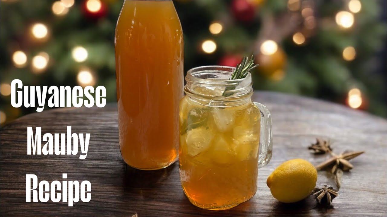 How To Make Guyanese Mauby Drink #holidaydrink #guyaneserecipe #holidayrecipes