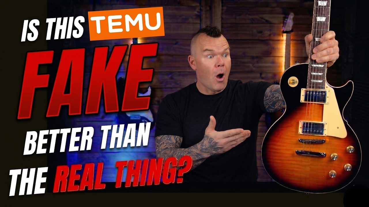 Temu Chibson Les Paul Review (Fake Gibson Copy)