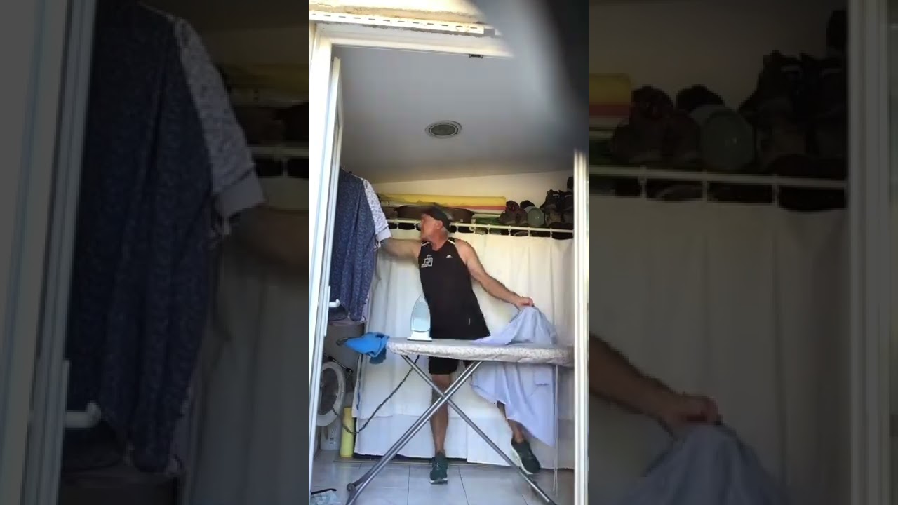 Chalenge 10 chemises à la demi heure!!