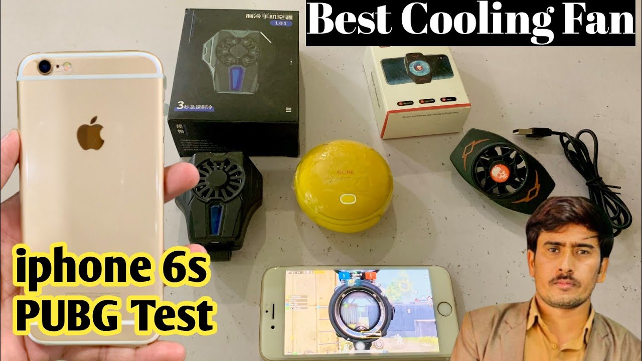 iphone 6s PUBG test & Best Cooling Fan PUBG Smartphone | iphone 6s PUBG 2022