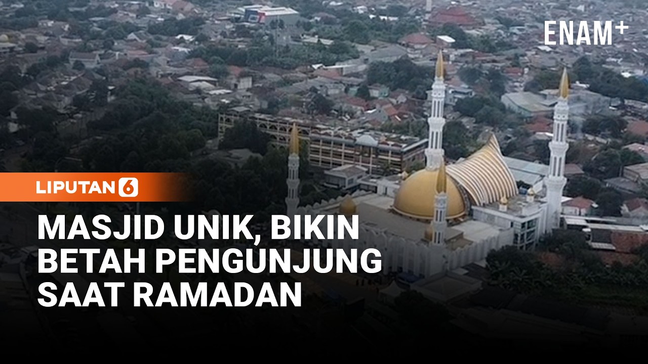 Masjid Unik, Bikin Betah Pengunjung Saat Ramadan | Liputan6