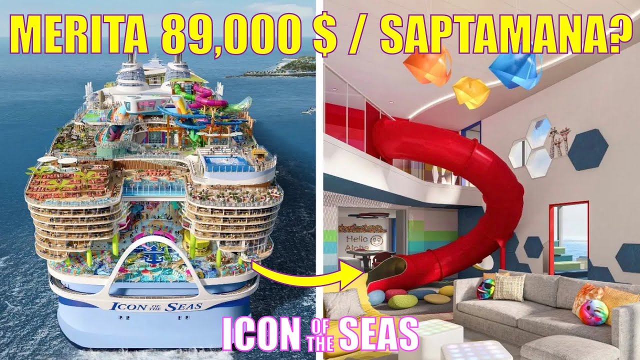 Cat COSTA o CROAZIERA pe ICON of the SEAS? / Prețuri si Tipuri de Camere!