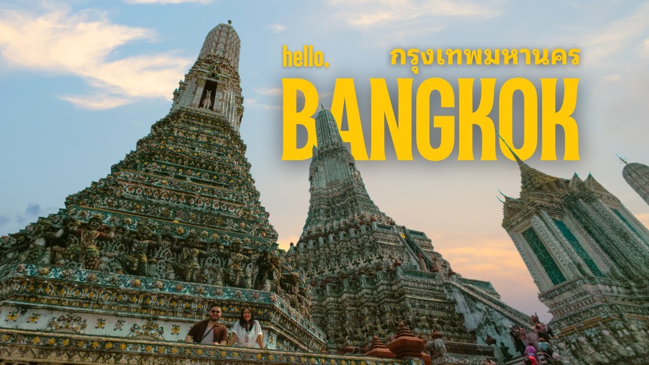 Bangkok Vlog: exploring Wat Arun, Iconsiam, Asiatique, Thai local brands and Michelin Big Gourmand