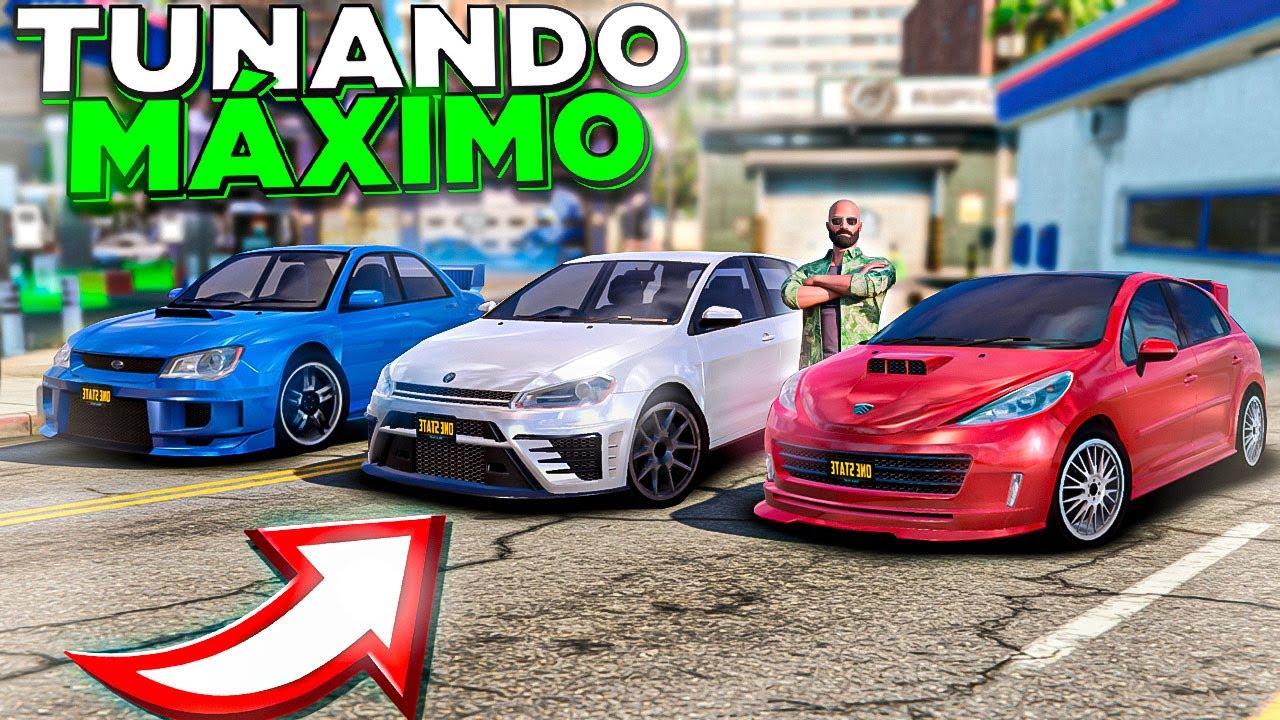 TUNANDO CARRO DA PADRÃO! NO MÁXIMO ONE STATE RP