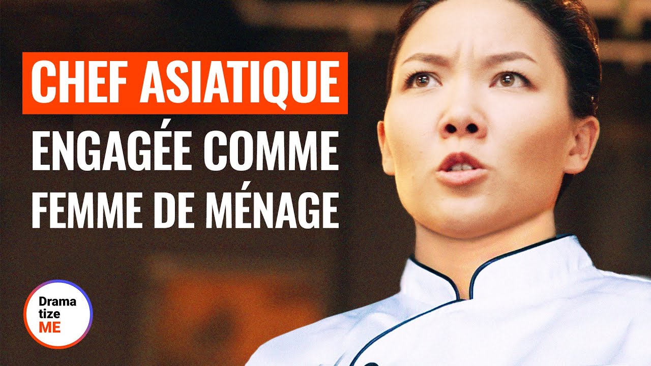 UNE CUISINIÈRE ASIATIQUE CONFRONTÉE À UN GARS MÉCHANT | @DramatizeMeFrance
