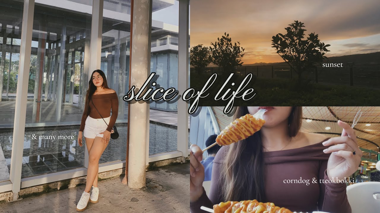 slice of life 💌 go out with me, family bonding, catching sunset,  & new found corndog place
