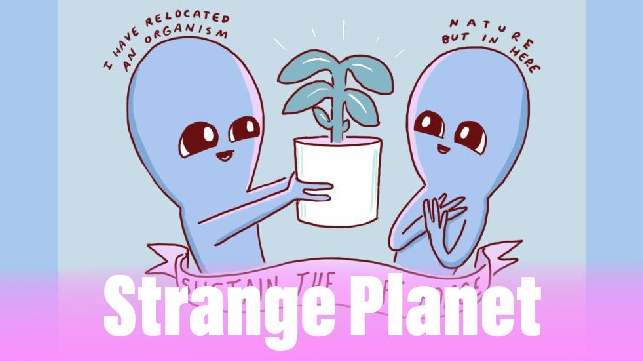 Strange Planet Comics | Blue Blobs | Wholesome comics from another world