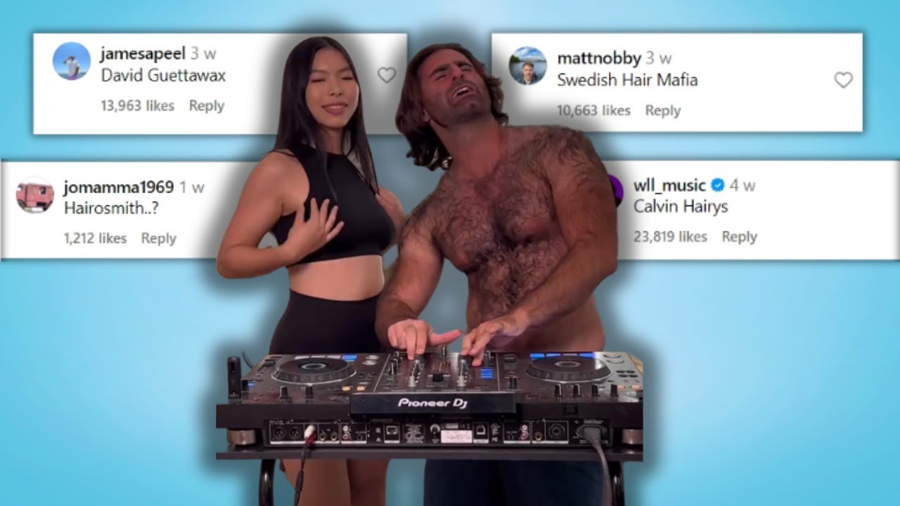 DJ Calvin Hairys - Wild Instagram comments section (Hard Rock)