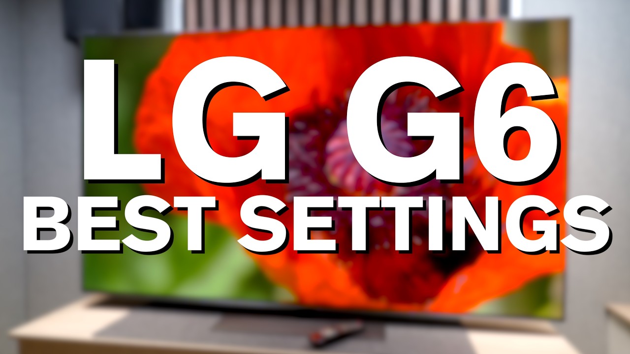 LG G6 OLED Best Picture Settings Out of the Box ( And NEW MENU Layout!)