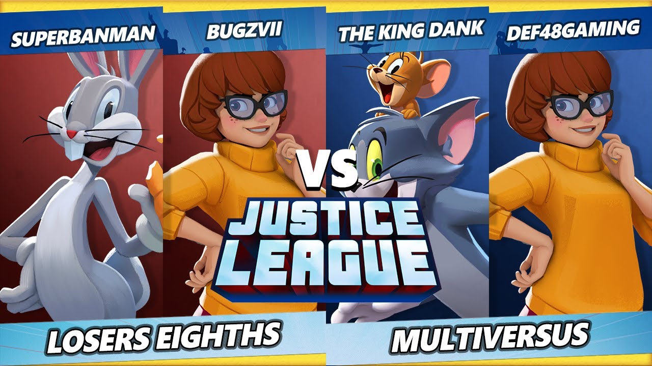 Justice League Top 8 - The King Dank & Def48Gaming Vs. TheSuperBanMan & Bugzvii - Multiversus