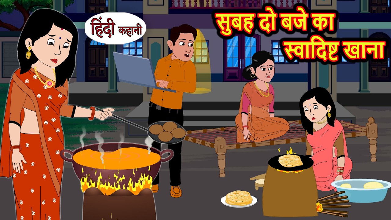 सुबह दो बजे का स्वादिष्ट खाना |  |  |  Kahani