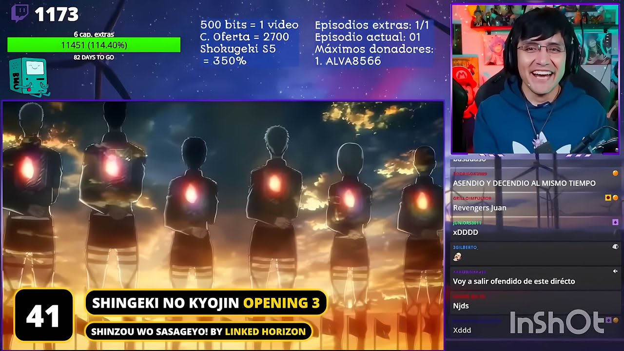 JUGANDORCRITICON reacciona al TOP 100 OP de ANIMES SHONEN más CRIMINAL DE TODOS