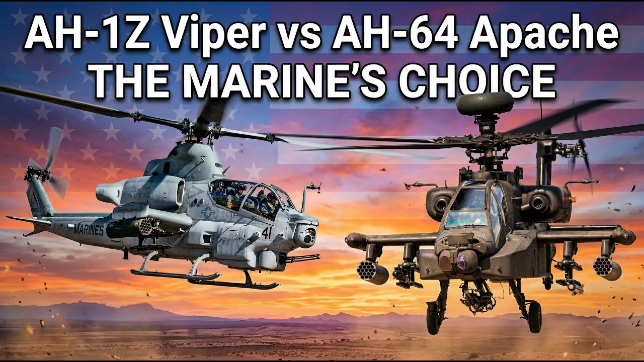 Почему морская пехота США ОТКАЗЫВАЕТСЯ использовать вертолеты AH-64 Apache?