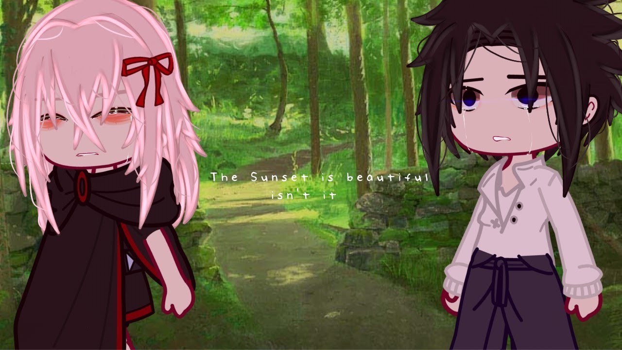{••} The sunset is beautiful, isn't it..?🖇️🥀 {••} SasuSaku Angst | Akatsuki Sakura AU | miyvsdiiary