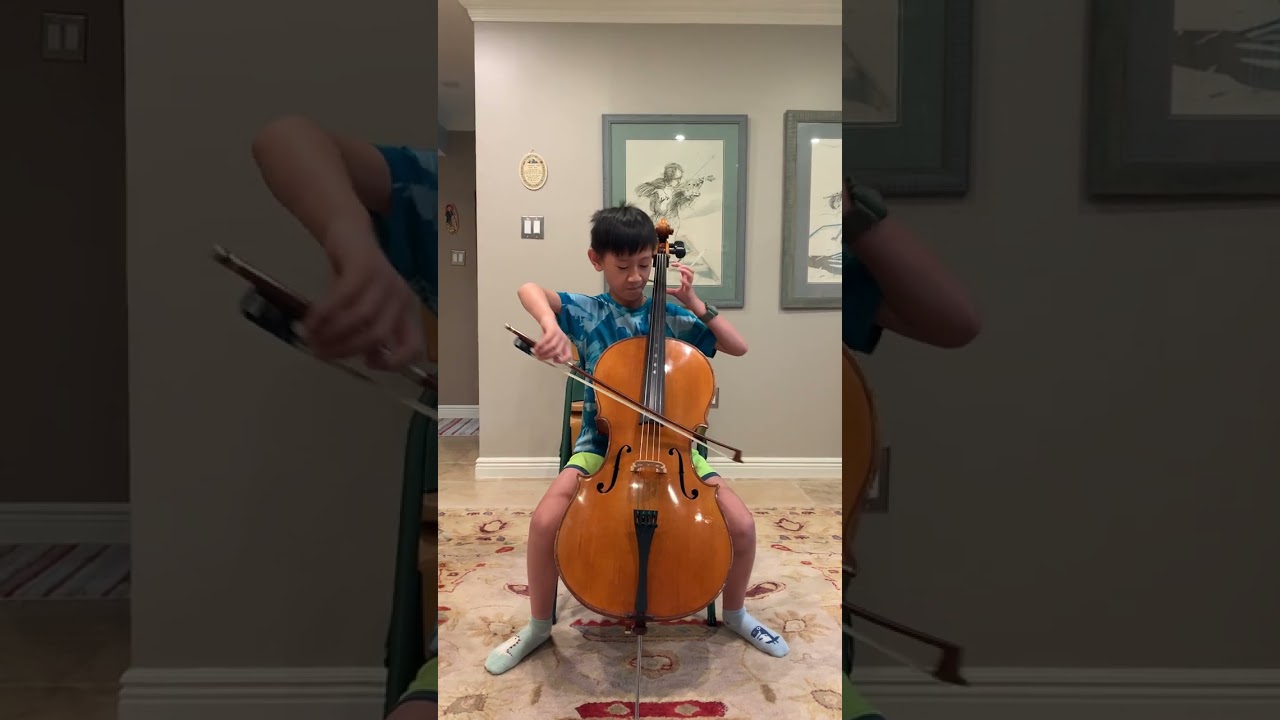 Suite No. 1 in G Major, BWV 1007; Prelude, Anthony, 10, The Kaboff Cello School