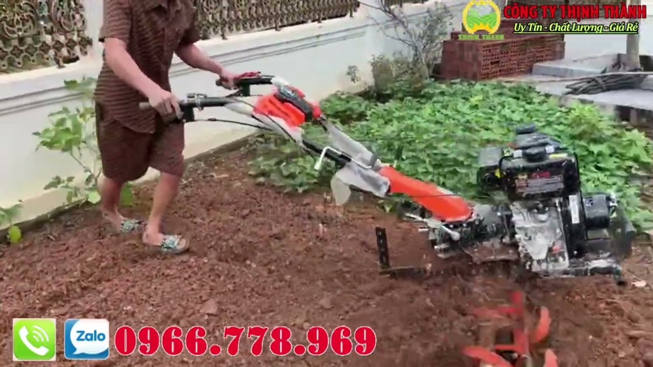 Máy Xới Đất Chạy Dầu KAMA Chính Hãng Giá Bao Nhiêu?