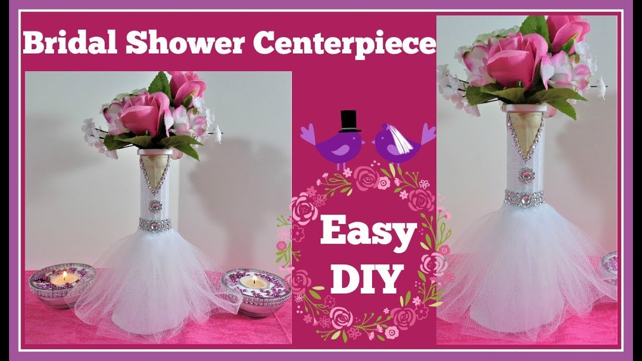 💍Bridal Shower/👰Wedding Centerpiece DIY project.