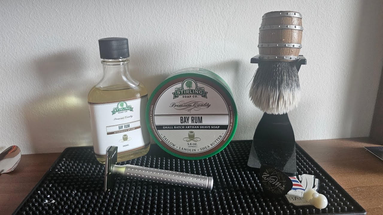 PROVO IL PARKER AEROSHAVE - BAY RUM STIRLING - EPISODIO 6 - ATTRACCO IN BURRASCA 🤣🤣🤣