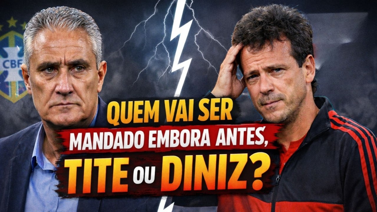 TITE OU DINIZ: QUEM CAI PRIMEIRO? O CLIMA TÁ PESADO!