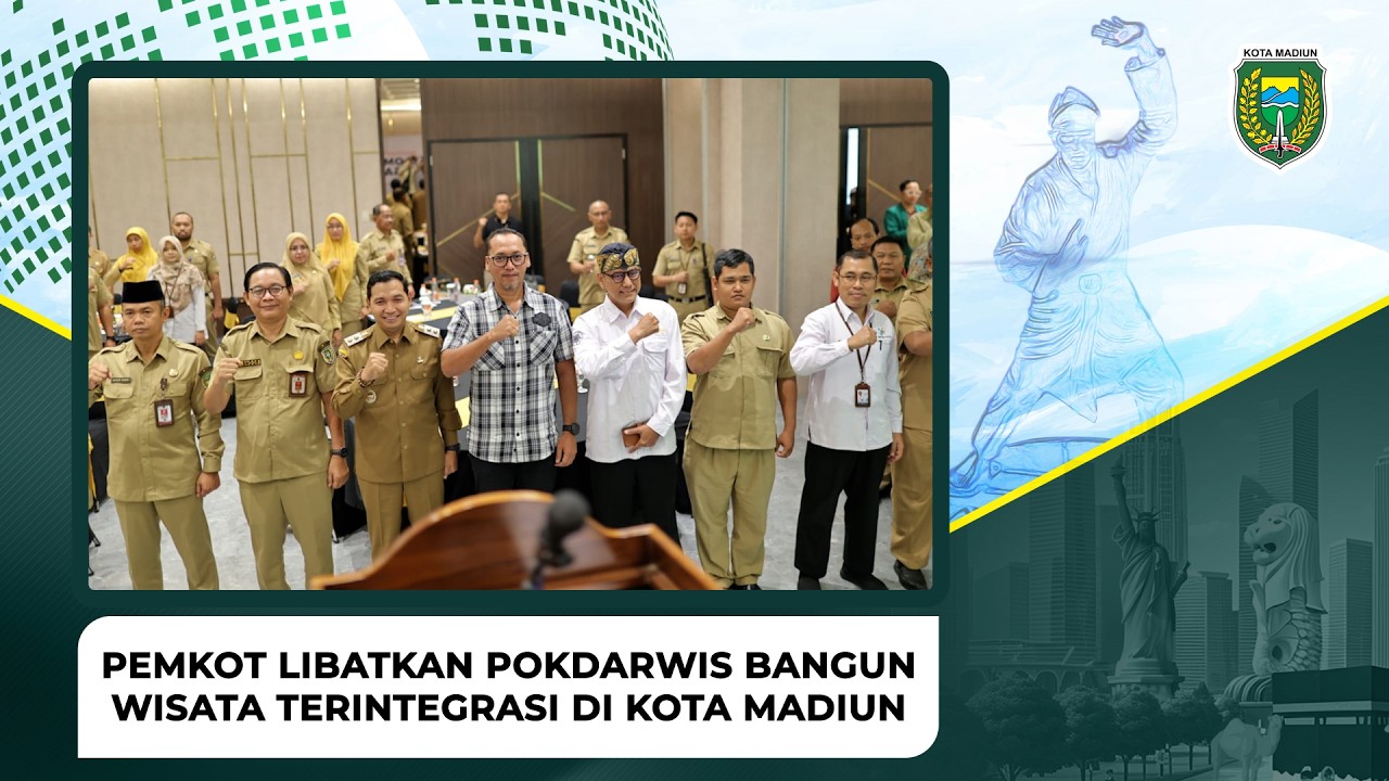 Pemkot Libatkan Pokdarwis Bangun Wisata Terintegrasi di Kota Madiun